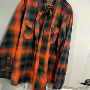 Dixxon plaid flannel, xl, Salem.